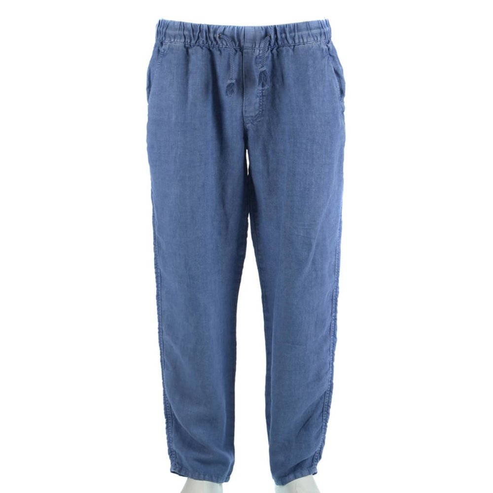 Men's San Juan Elastic Cuff Linen Jogger Pants